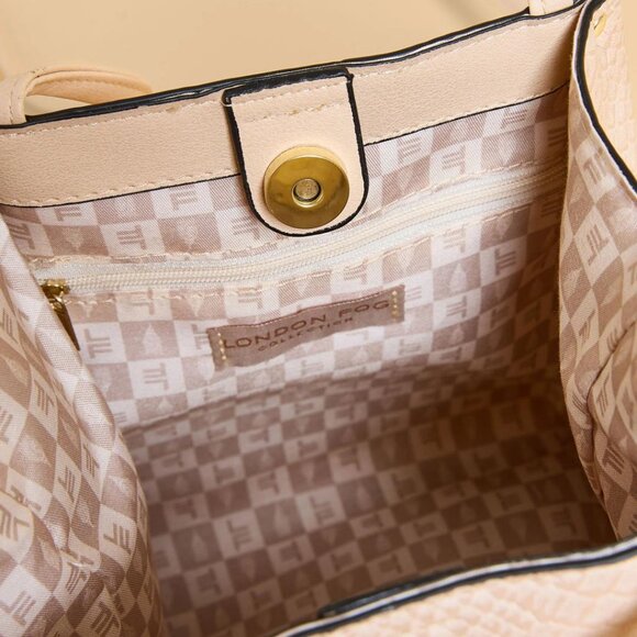 London Fog | Bags | Nwt London Fog Lorraine Crossbody Purse  LONDON FOG CREAM HANDBAG